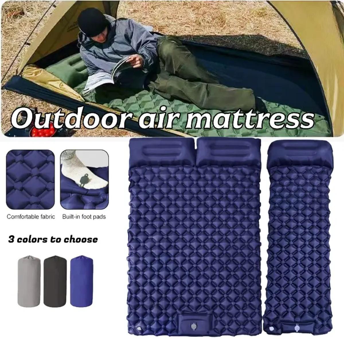 Outdoor Camping Rugs - 싱글 & 더블 에어 매트리스, 접이식