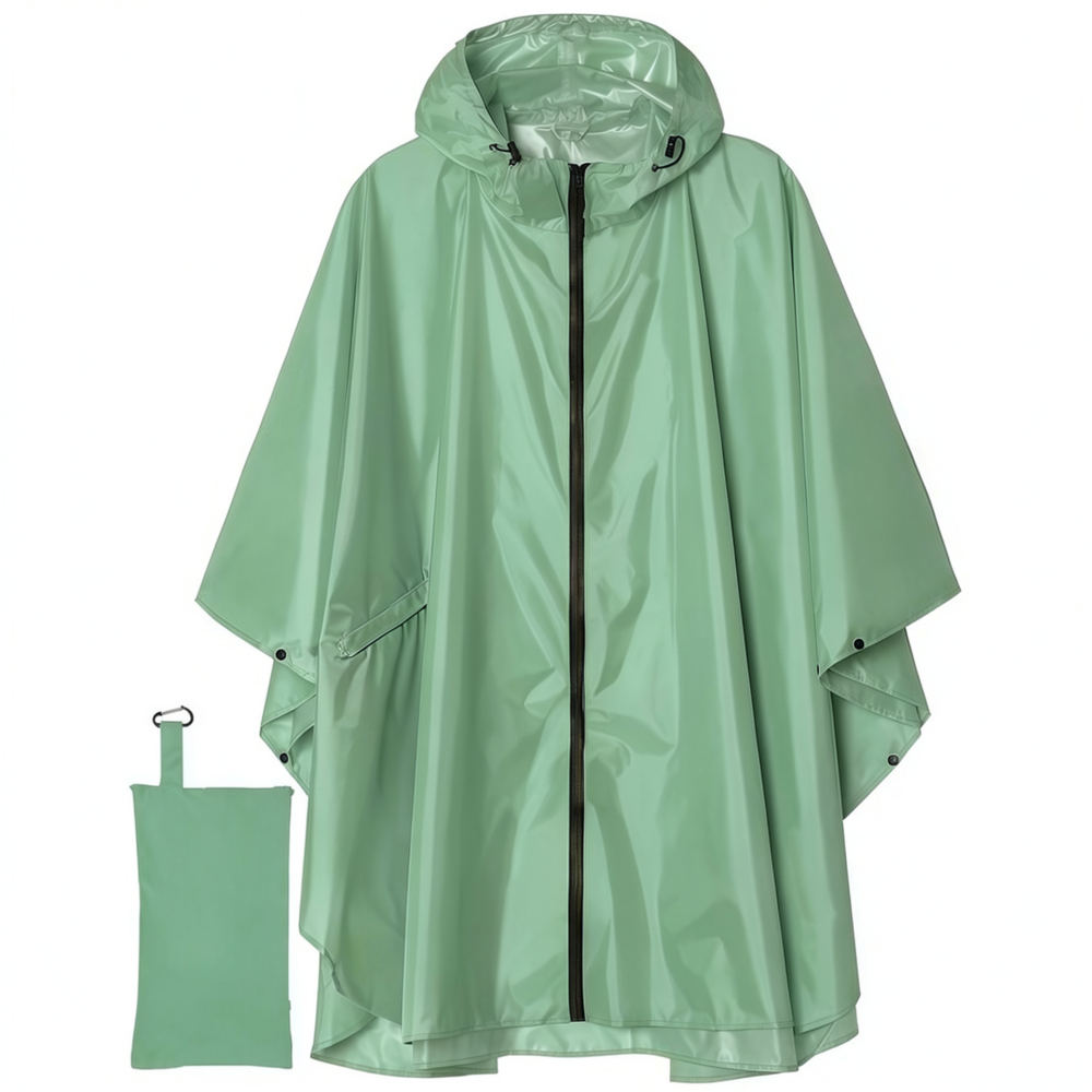 Camping Rain Poncho - 내구성이 뛰어나고 방수 기능이 있는 3-in-1