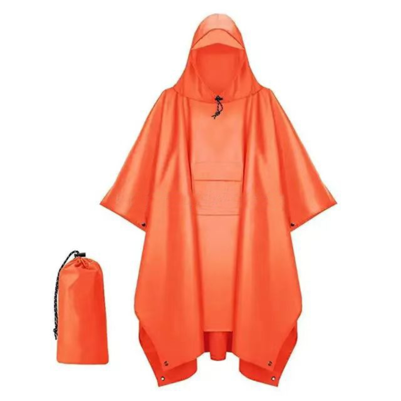 야외 3 In 1 군사 비옷 후드 슬리브 방수 비 판초 - Camping Rain Poncho 리뷰 및 가격