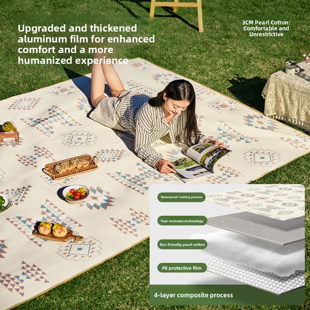 두꺼운 소재로 제작되어 방수 및 오염 방지 기능이 뛰어 - Outdoor Camping Rugs 리뷰 및 가격