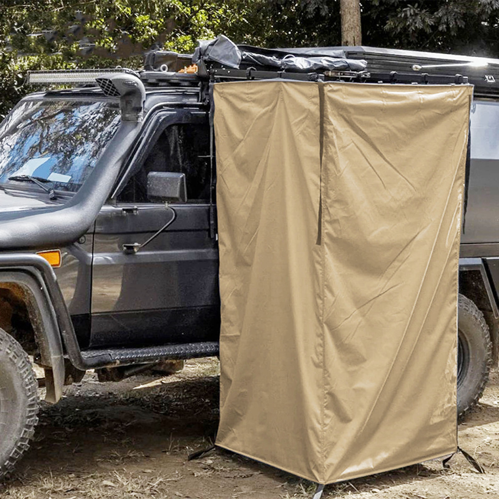 휴대용 차량 측면 샤워 텐트 자동차 RV 테일게이트 밴 - Outdoor Camping Van Tent 리뷰 및 가격