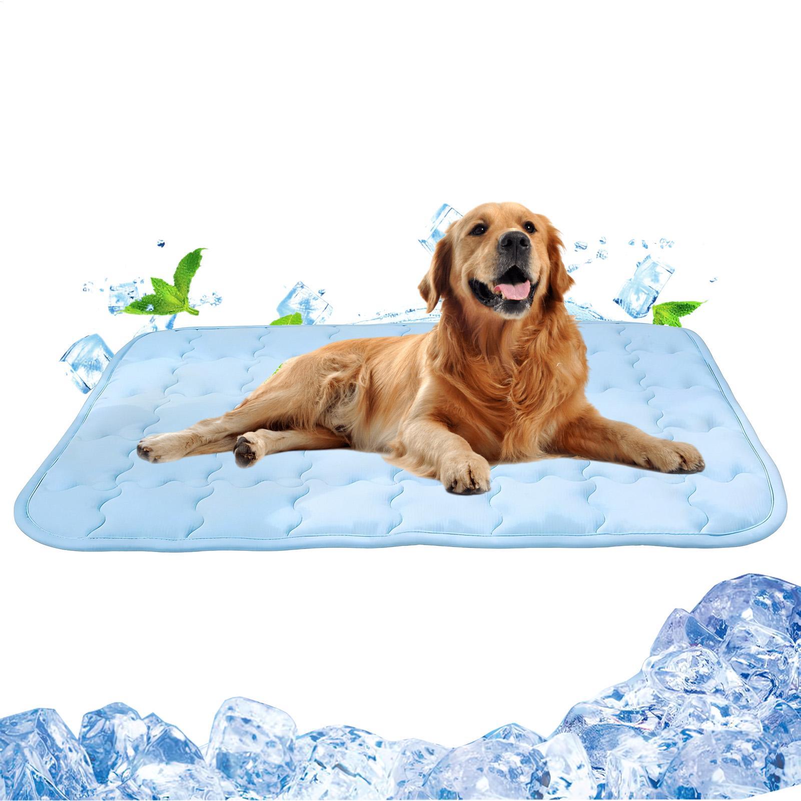 강아지 쿨링 패드 세탁 가능 휴대용 통기성 수면용 대형 - Outdoor Camping Dog Bed 리뷰 및 가격